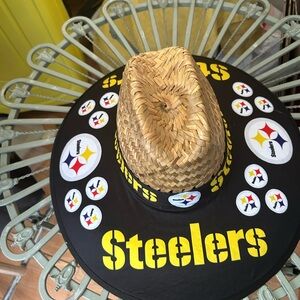 Pittsburgh Steelers straw hat